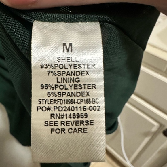 NWT Baltic Børn Sasha Ruched Maxi Dress — Forest Green Contemporary - Picture 8 of 10